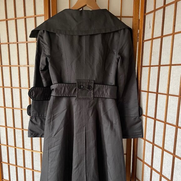 Soia & Kyo Fit and Flare Trenchcoat Y2K XS - Picture 3 of 8